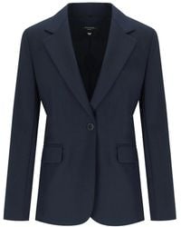 Weekend by Maxmara - Lamine Single-Breasted Blazer - Lyst