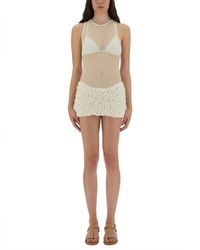 Selia Richwood - Mini "Poncik" Dress - Lyst