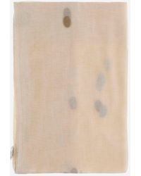 Faliero Sarti - New Bonghino Silk Blend Scarf With Polka Dot Pattern - Lyst