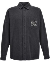 Palm Angels - PA Monogramm Overshirt - Lyst