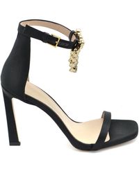 Stuart Weitzman - Sandalen Zwart - Lyst