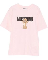 Moschino - "Teddy Bear" Logo T Shirt - Lyst