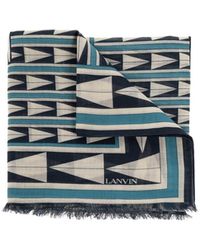 Lanvin - Wollschal - Lyst