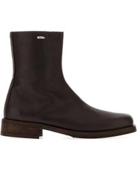 Our Legacy - Camion Leather Ankle Boots - Lyst