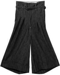 Junya Watanabe - Katoenen Broek Met Wijde Pijpen - Lyst
