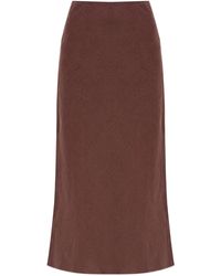 Samsøe & Samsøe - Saagneta Long Skirt - Lyst