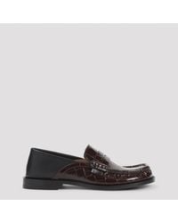 Loewe - Campo Flap Back Loafers - Lyst