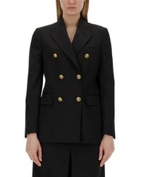 Golden Goose - Double-Breasted Wool Blazer - Lyst