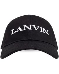 Lanvin - Baseball Cap Logo Amhawca11Clop25 - Lyst
