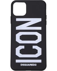 DSquared² - Porta Iphone Iphone 11 Pro Max Uomo Termoplastica Nero - Lyst