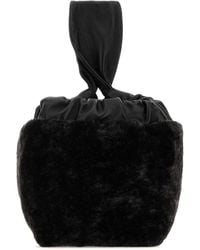 Jil Sander - Shearling Clutch - Lyst