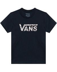 Vans - "Dalmation V Crew" Logo T-Shirt - Lyst