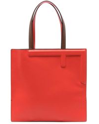 Fendi - Flip Medium Leather Tote - Lyst
