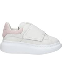 McQueen - Idee Regalo Sneakers Kids Uomo Pelle Bianco/Patchouli - Lyst