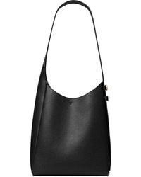 Tory Burch - Romy Small Leather Hobo Bag - Lyst