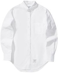 Thom Browne - Blouse Met Knopen - Lyst