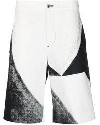 McQueen - Shorts Brushstroke - Lyst