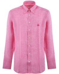 Etro - Leinenhemd - Lyst