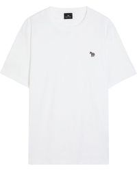 Paul Smith - Zebra Logo Cotton T Shirt - Lyst