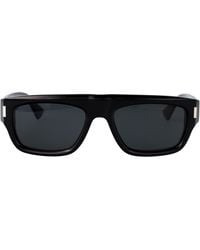 Saint Laurent - Rectangular Sunglasses - Lyst