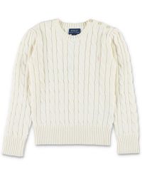 Polo Ralph Lauren - Truien Wit - Lyst