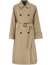 Weekend by Maxmara - Gabardina de gabardina repelente al agua con estampado de Wksninfa - Lyst