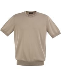 Peserico - Camiseta peserica en hilo de algodón puro - Lyst