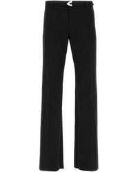 McQueen - Cotton Blend Pant - Lyst