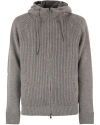 Herno - Reversible Padded Wool Bomber Jacket - Lyst