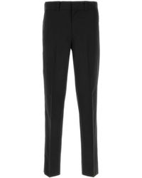 Prada - Wool Blend Pant - Lyst