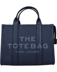 Marc Jacobs - Handbags The Tote Bag Leather/Sea - Lyst