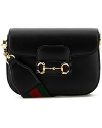 Gucci - Leather Mini Horsebit 1955 Crossbody Bag - Lyst