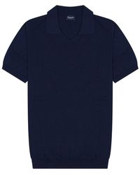 Drumohr - Polo Blue - Lyst