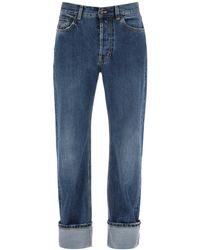 Alexander McQueen - Straight Fit Jeans in Selvedge Denim - Lyst