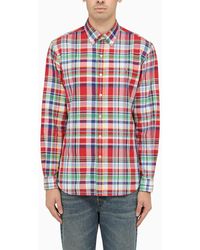 Polo Ralph Lauren - Multicoloured Check Pattern Cotton Shirt - Lyst