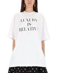 Moschino - Crew Neck T-Shirt - Lyst