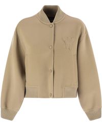 Weekend by Maxmara - Fin de semana Max Mara Zelante Bomber Chaqueta en mezcla de lana - Lyst