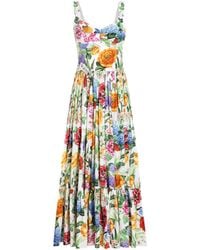 Dolce & Gabbana - 'Bouquet' Dress - Lyst