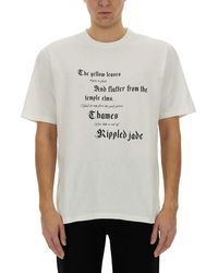 McQueen - Cotton T-Shirt - Lyst