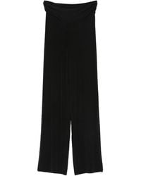 AYA MUSE - Ruched Fold Over Pants - Lyst