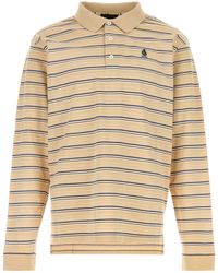 Prada - Embroidered Piquet Polo Shirt - Lyst