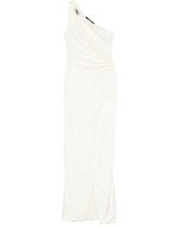 Versace - Abito Lungo Monospalla - Lyst