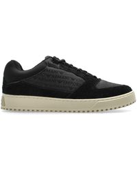 Emporio Armani - Wildleder Leder -Sneaker - Lyst