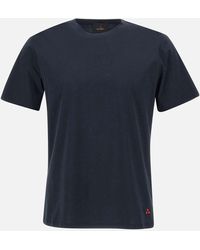 Peuterey - Mer Katoenen Marineblauw T -shirt - Lyst