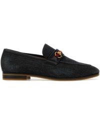 Gucci - Denim Loafers - Lyst