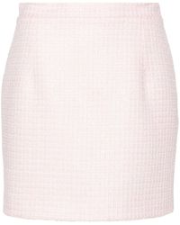 Alessandra Rich - Mini-Rok Met Pailletten - Lyst