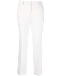 P.A.R.O.S.H. - High-Waist Tailored Cropped Trousers - Lyst