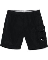 C.P. Company - Lens-Detail Swim Shorts - Lyst