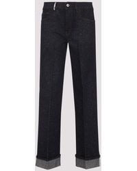 Burberry - Cotton Jeans - Lyst