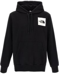 The North Face - Fine Felpe Bianco/Nero-Uomo - Lyst